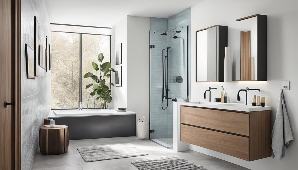 Muebles de baño compactos