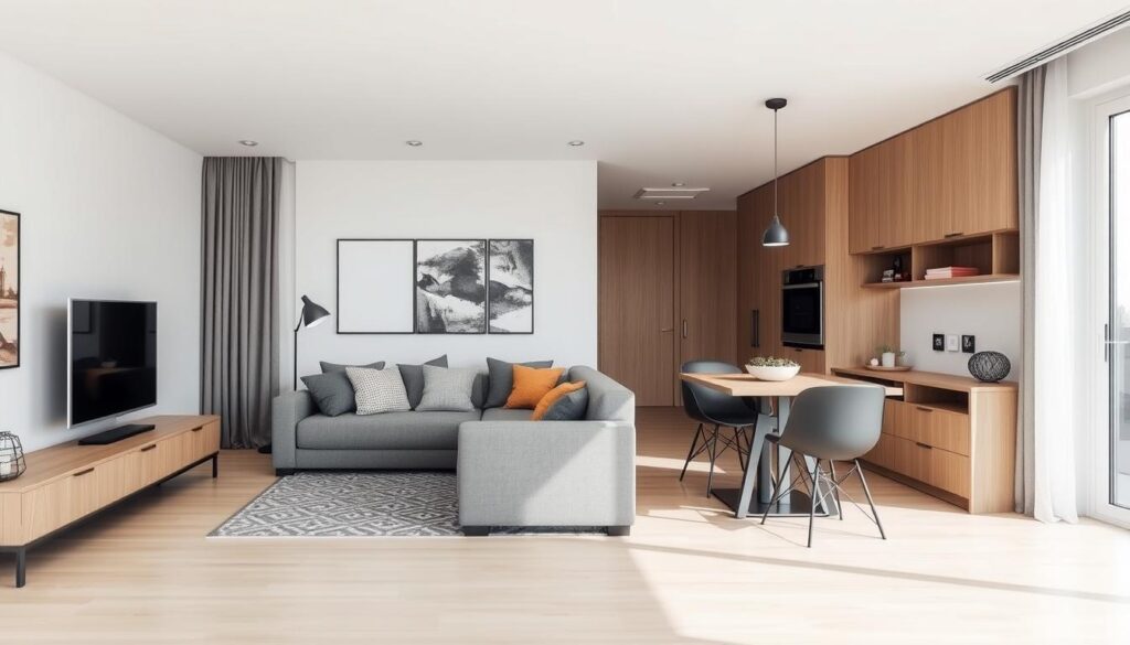 diseño interior compacto